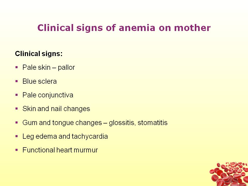 Anemia In Pregnancy Tutorial Glowm