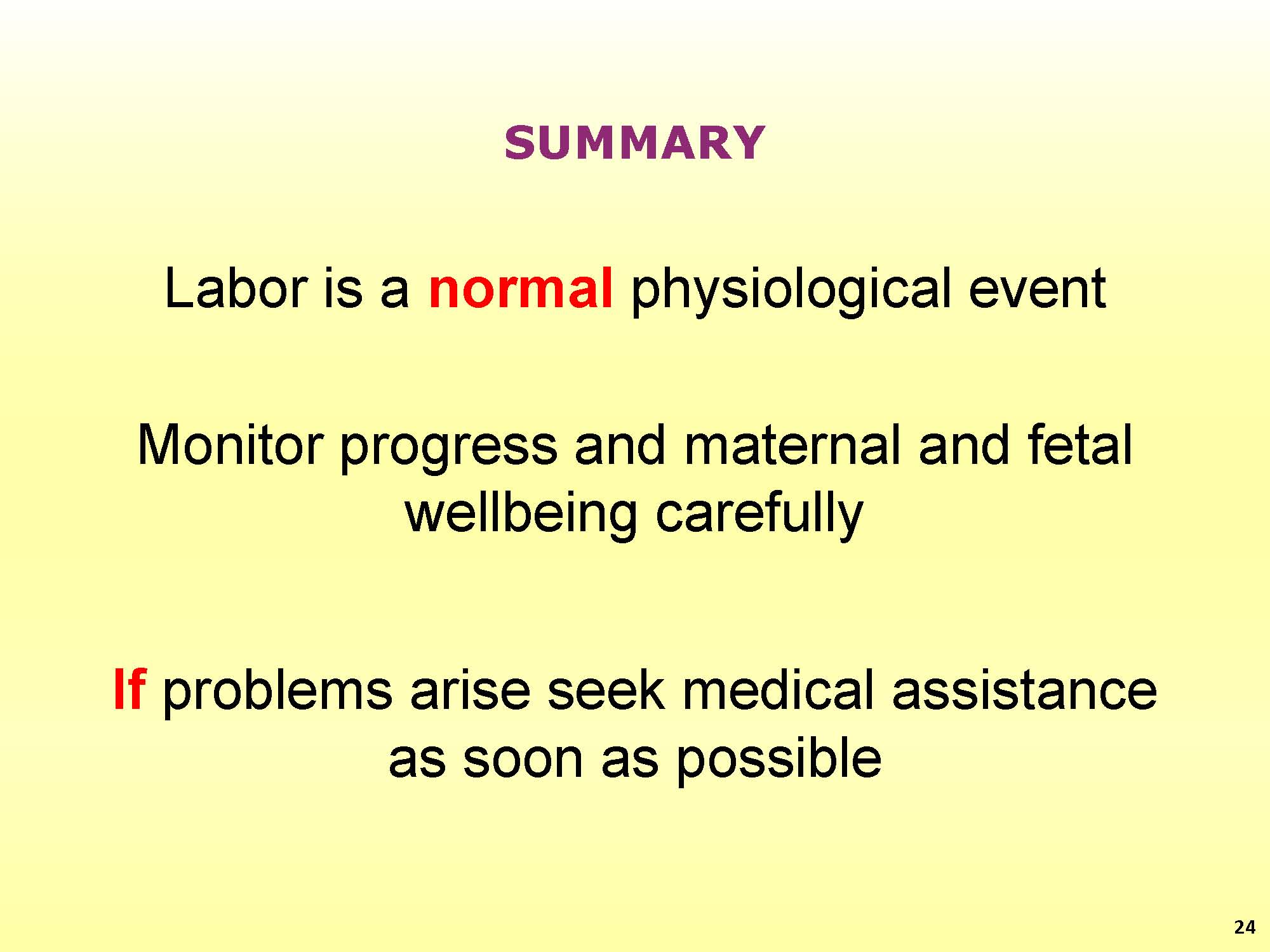 Normal Vaginal Delivery – Stage 1 | Tutorial | GLOWM